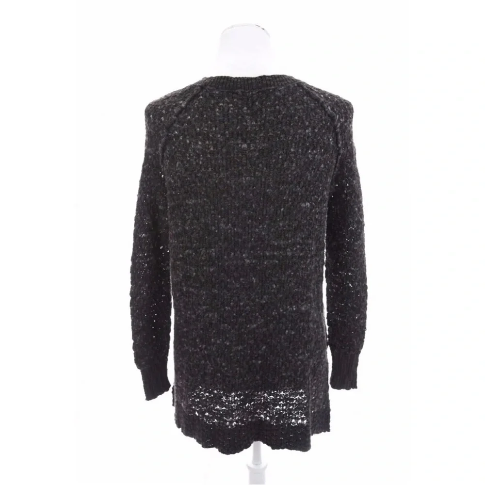 Free People Speckled Confetti Slub Knit Wool Bld Knit Tunic Sweater Women Sz XS